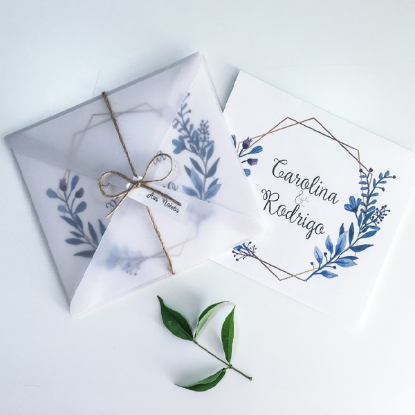 giấy in thiệp cưới - giấy nhựa