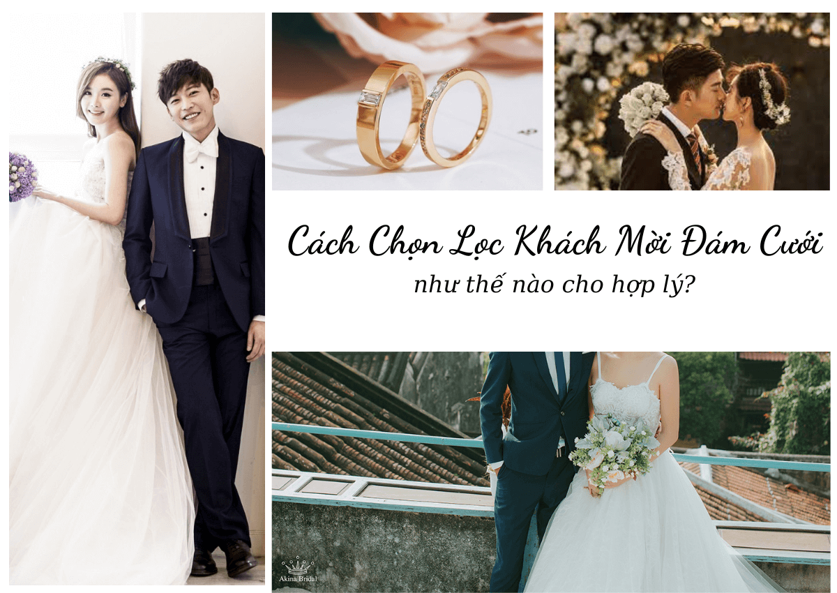 cách chọn lọc khách mời đám cưới như thế nào là phù hợp